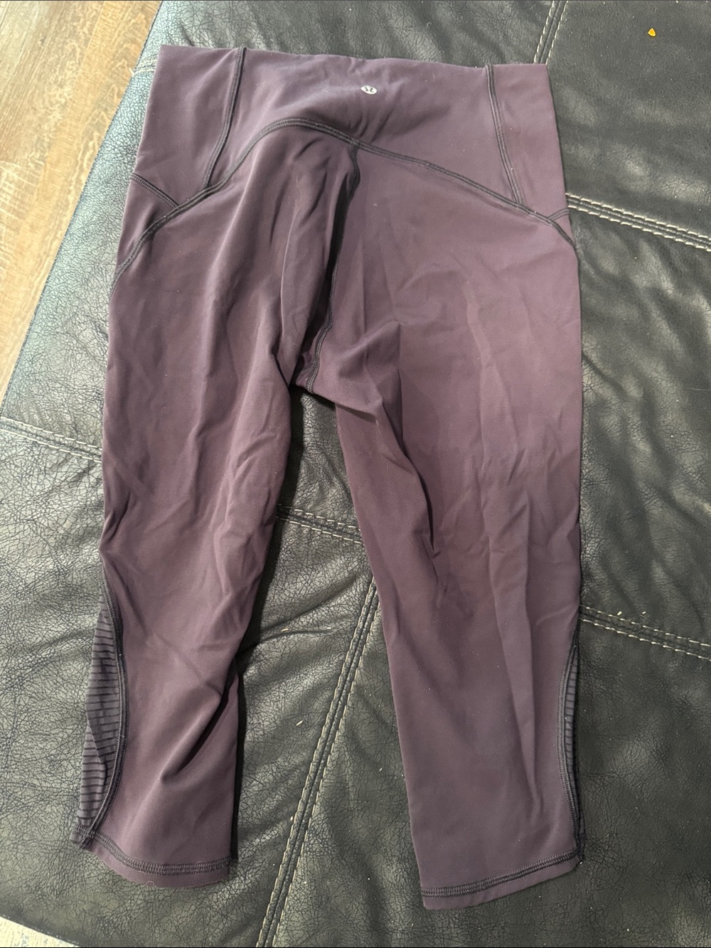 lululemon athletica Leggings bundle in Black, Purple, and zebra - Picture 5 of 9